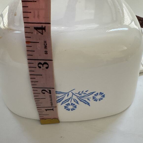 Vintage Corning Ware Blue Cornflower Casserole Dish P-1 3/4-B MCM USA Made - Picture 6 of 14